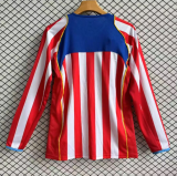 2004-2005 Manchester United Home Long Sleeve Retro Soccer Jersey