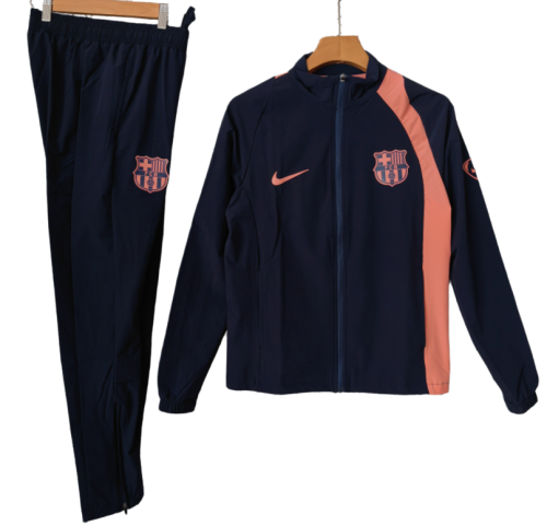 2026-27 Barcelona black Windbreaker suit