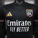 2026-27 Lyon third away black Player Version Soccer Jersey