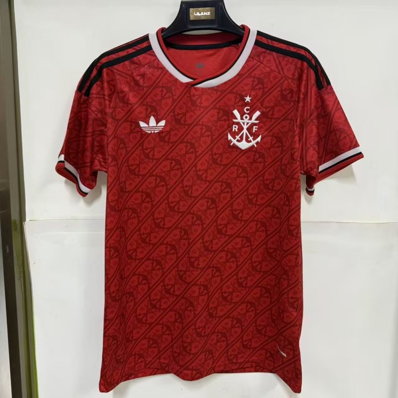 2026-27 Mens Flamengo third away red soccer Jersey