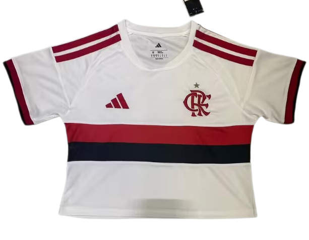 2026-27 Women Flamengo away white Cheerleader Shirt