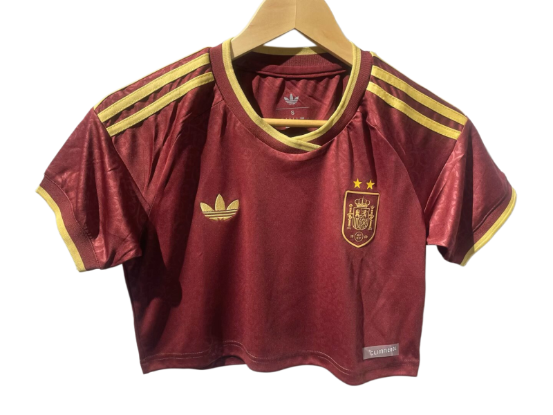 2026-27 Spain Home Women Cheerleader Shirt (have two stars ⭐⭐)