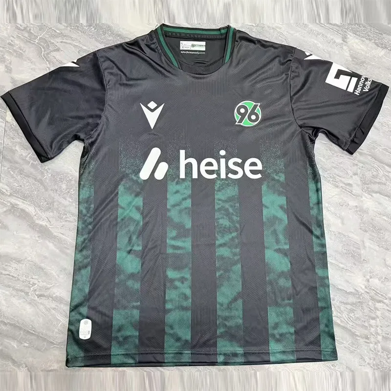 2026-27 Mens Hannover 96  away black soccer jersey