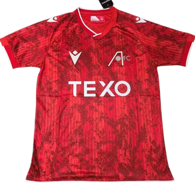 2026-27 Mens Aberdeen home red Soccer Jersey