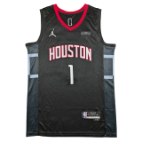 2025 ROCKETS THOMPSON #1 black Top Quality Hot Pressing NBA Jersey