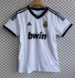 2012-13 Mens Real Madrid white Home Retro Soccer Jersey