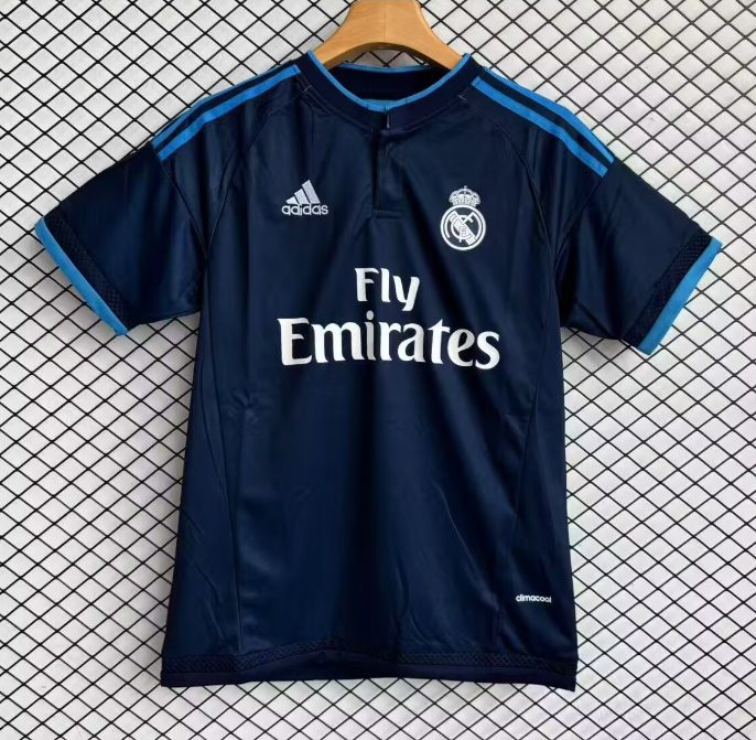2015-2016 Real Madrid Away Retro Soccer Jersey