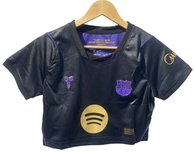 2026-27 Women Barcelona away black Cheerleader Shirt