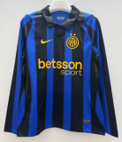 2026-27 Inter Milan Home Long Sleeve Soccer Jersey
