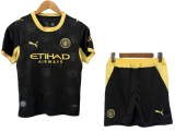 2026-27 Kids Manchester City away black soccer  jersey
