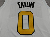 2026 CELTICS TATUM #0 City Edition Top Quality Hot Pressing Retro NBA Jersey