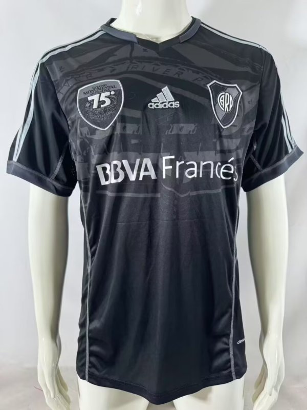2013-14 Mens River Plate 75th Anniversary Retro Soccer Jersey