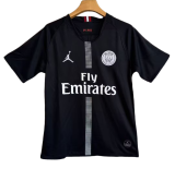 2018-2019 Mens PSG Home black Retro Soccer Jersey
