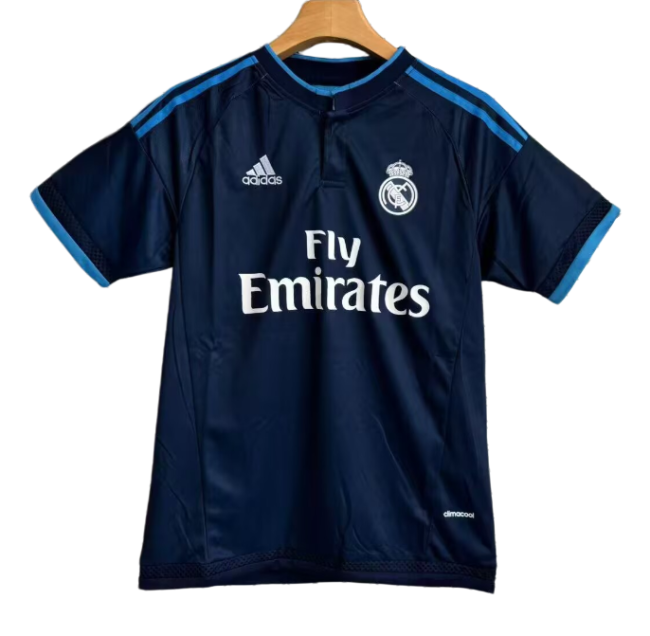 2015-2016 Real Madrid Away Retro Soccer Jersey