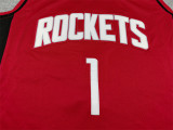 2025 ROCKETS THOMPSON #1 red Top Quality Hot Pressing NBA Jersey