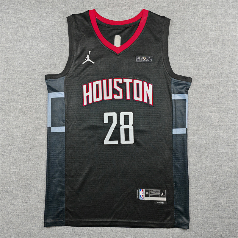 2025-26 ROCKETS SENGUN #28 black Top Quality Hot Pressing NBA Jersey