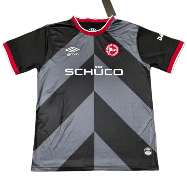 2026-27 Mens Bielefeld away black gray soccer jersey