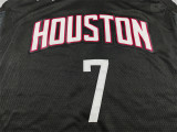 2025-26 Rockets DURANT #7 Black Top Quality Hot Pressing NBA Jersey