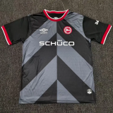 2026-27 Mens Bielefeld away black gray soccer jersey