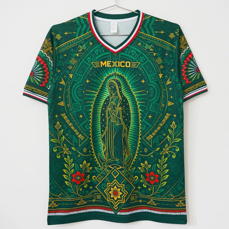 2026-27 Guadalupe special edition green soccer jersey