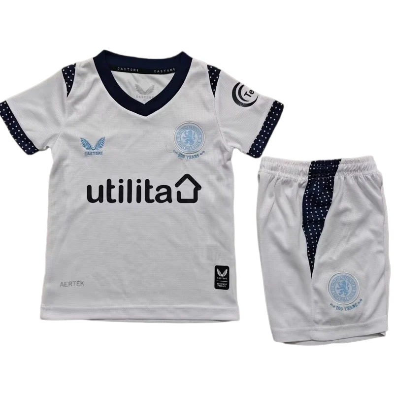 2026-27 Kids Middlesbrough away white soccer jersey