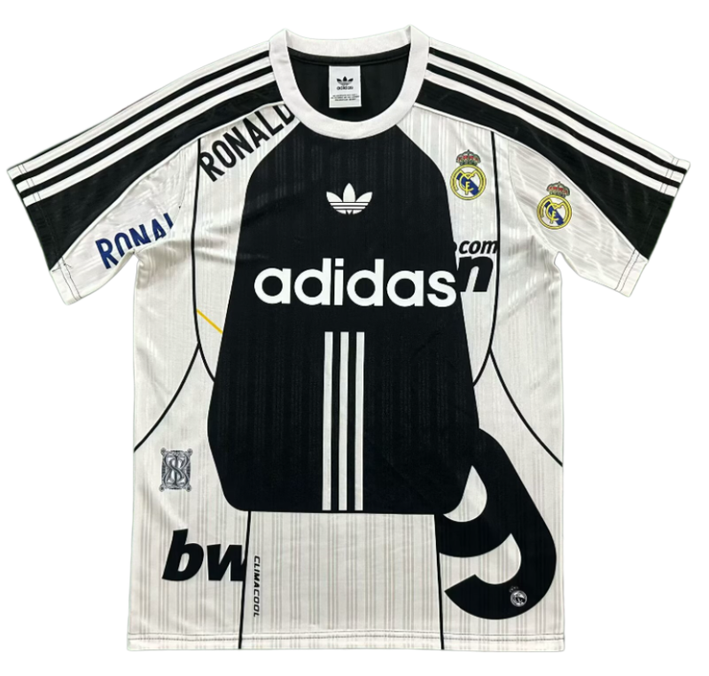 2026-27 Real Madrid AD Special Edition Black White Training Shirts