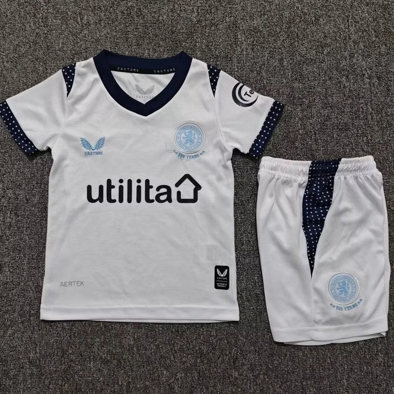 2026-27 Kids Middlesbrough away white soccer jersey
