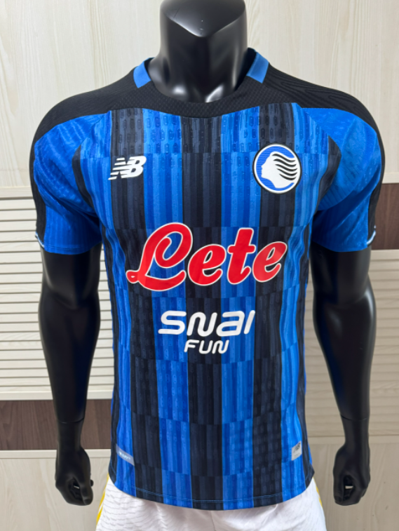 2026-27 Mens Atalanta home blue Player version soccer jersey