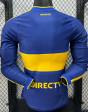 2026-27 Boca Juniors home Player version long sleeve soccer Jersey