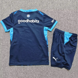 2026-27 Kids PSV Eindhoven third away blue soccer jersey