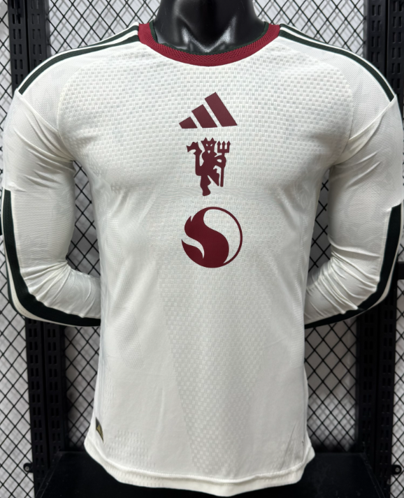 2026-27 Manchester United third away Long Sleeve Player Version Soccer Jersey
