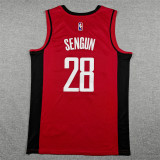 2025-26 ROCKETS SENGUN #28 red Top Quality Hot Pressing NBA Jersey