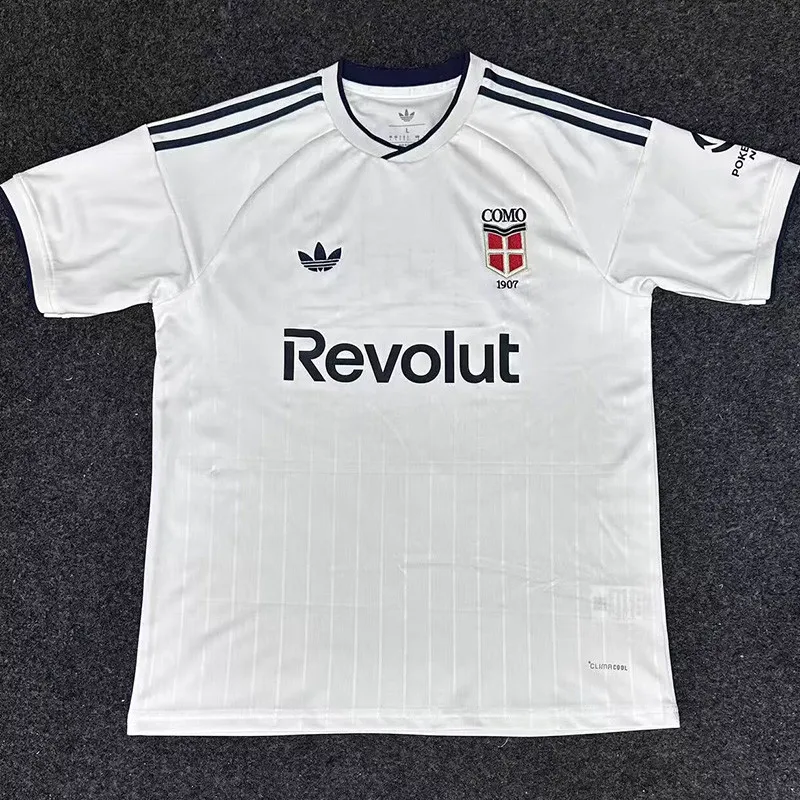 2026-27 Mens Como away white Soccer Jersey