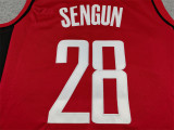 2025-26 ROCKETS SENGUN #28 red Top Quality Hot Pressing NBA Jersey