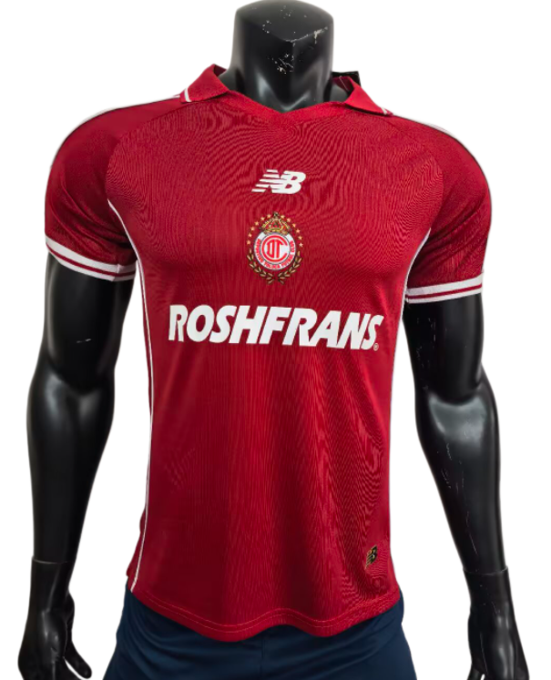2026-27 Mens Toluca home red Player version Soccer Jersey