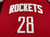 2025-26 ROCKETS SENGUN #28 red Top Quality Hot Pressing NBA Jersey