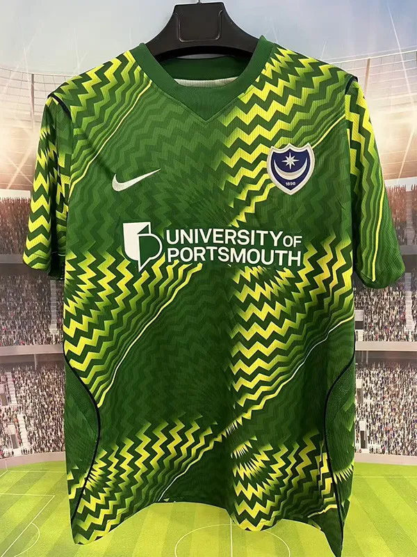 2026-27 Mens Portsmouth goalkeeper green Soccer Jersey
