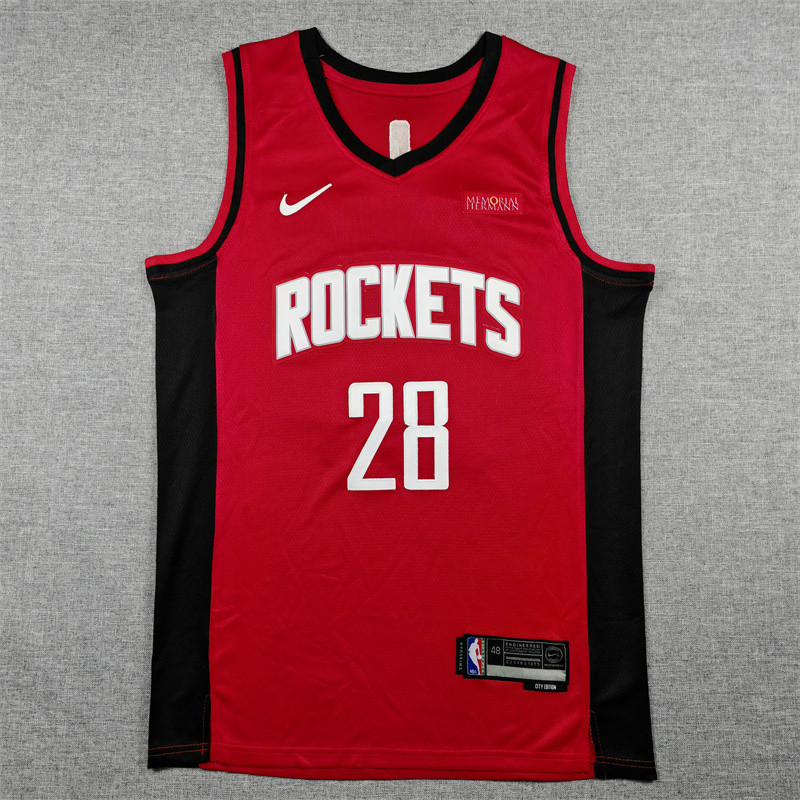 2025-26 ROCKETS SENGUN #28 red Top Quality Hot Pressing NBA Jersey
