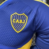 2026-27 Boca Juniors home Player version long sleeve soccer Jersey