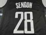 2025-26 ROCKETS SENGUN #28 black Top Quality Hot Pressing NBA Jersey