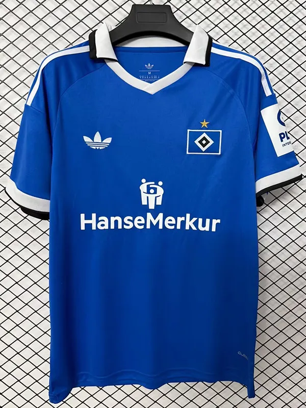 2026-27 Mens Hamburg SV away blue Fans Soccer Jersey