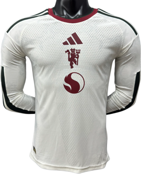 2026-27 Manchester United third away Long Sleeve Player Version Soccer Jersey