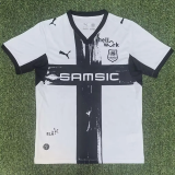 2026-27 Stade Rennais away white Fan Version Soccer Jersey