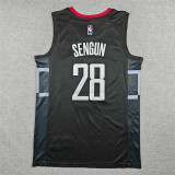 2025-26 ROCKETS SENGUN #28 black Top Quality Hot Pressing NBA Jersey