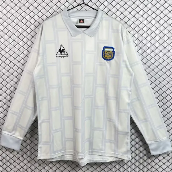 1986  Argentina Retro goalkeeper long sleeve soccer Jersey