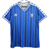 1985-1987 Mens Cardiff City Home blue Retro Soccer Jersey