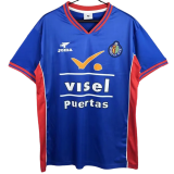 1999-2000 Mens Getafe home blue Retro Soccer Jersey