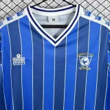 1985-1987 Mens Cardiff City Home blue Retro Soccer Jersey
