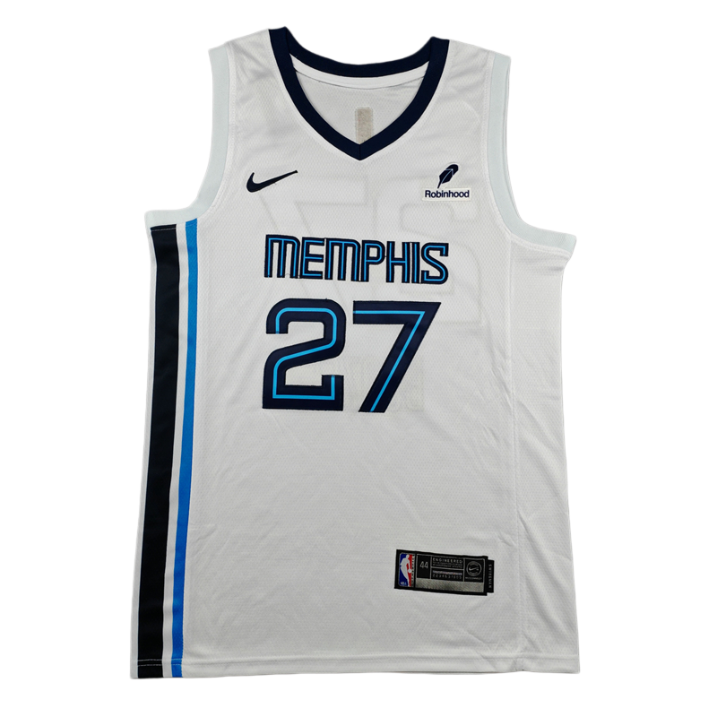 2026-27 Grizzlies BOOZER #27 white Top Quality Hot Pressing NBA Jersey