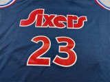 2026-27 76ERS JAMES #23 Navy Blue City Edition Top Quality Hot Pressing Retro NBA Jersey
